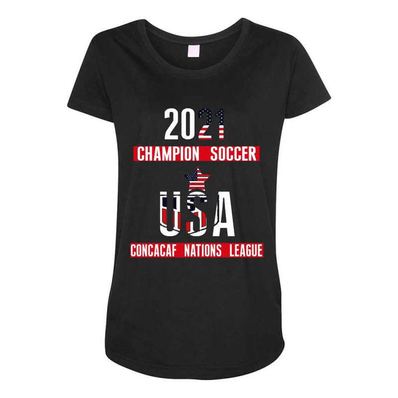 Champion Nations League 2021 Maternity Scoop Neck T-shirt by Barbara Apparel | Artistshot