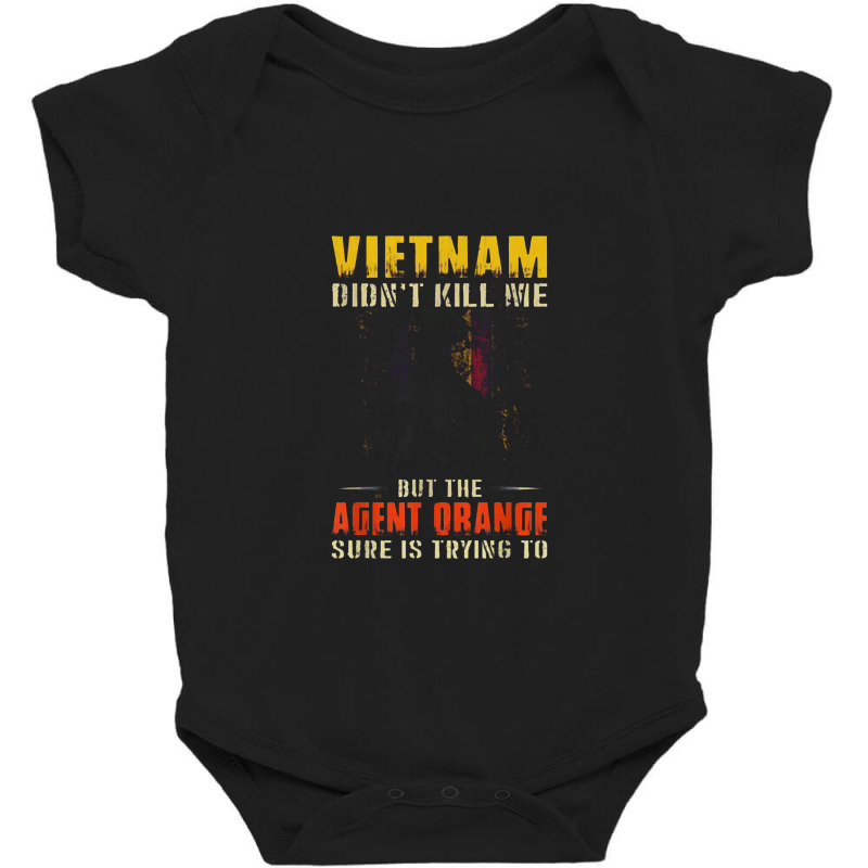 Vietnam War Orange Agent Military Victims Retired Soldiers Baby Bodysuit | Artistshot