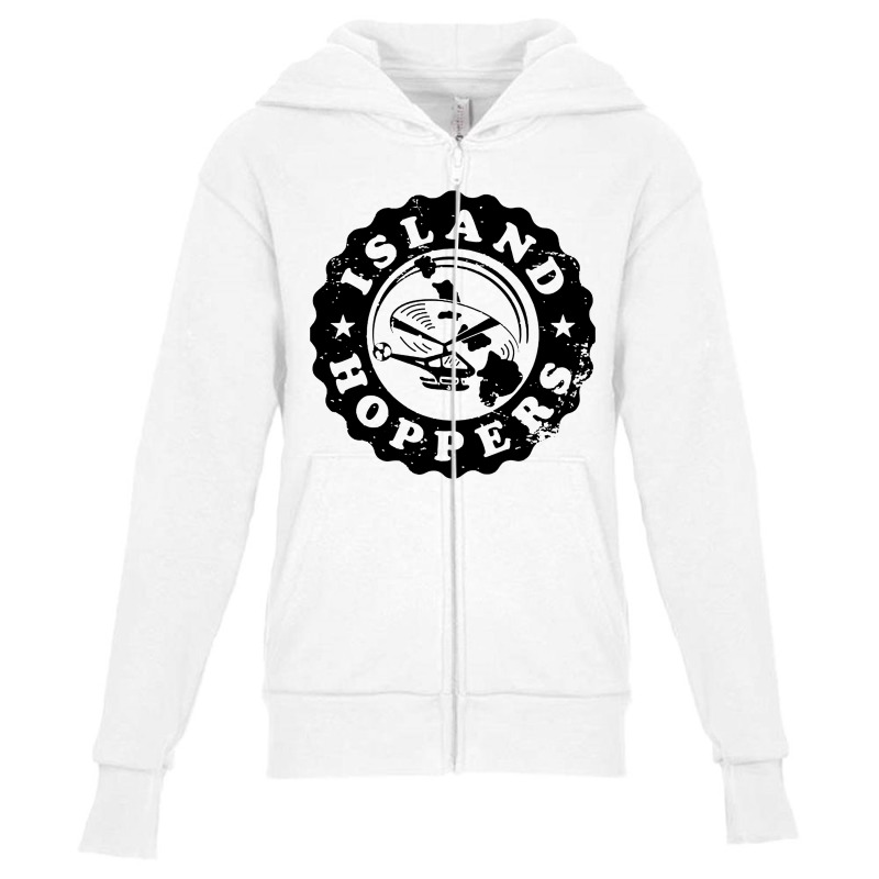 Island Youth Zipper Hoodie by RoyalTees | Artistshot