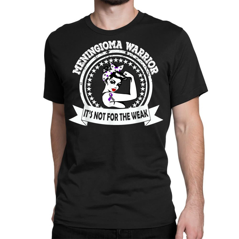 Meningioma Warrior Awareness Gift For Men Women T Shirt Classic T-shirt | Artistshot