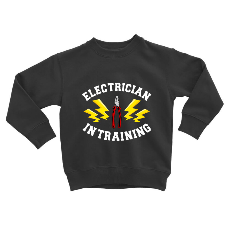 Electrician In Training Electrical Technician Electronics Toddler Sweatshirt by celanasubek | Artistshot