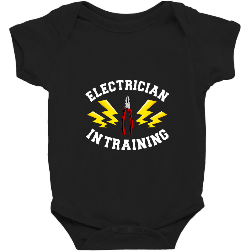 Electrician In Training Electrical Technician Electronics Baby Bodysuit by celanasubek | Artistshot