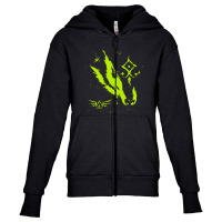 Wolf Link Youth Zipper Hoodie | Artistshot