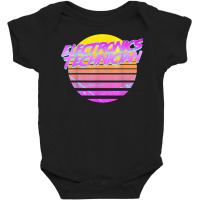 Vintage Retro Electronics Technician T Shirt Baby Bodysuit | Artistshot