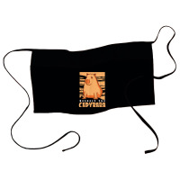 Capybara South American Rodent   Respect The Capybara T Shirt Waist Apron | Artistshot