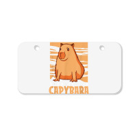 Capybara South American Rodent   Respect The Capybara T Shirt Bicycle License Plate | Artistshot