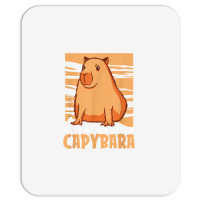 Capybara South American Rodent   Respect The Capybara T Shirt Mousepad | Artistshot