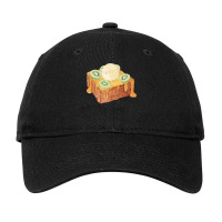 Brick Toast Bread Lover T  Shirt Honey Bread Brick Toast Topped With K Adjustable Cap | Artistshot