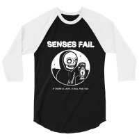 Senses Fail 3/4 Sleeve Shirt | Artistshot