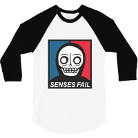 Senses Fail 3/4 Sleeve Shirt | Artistshot