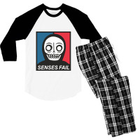 Senses Fail Men's 3/4 Sleeve Pajama Set | Artistshot