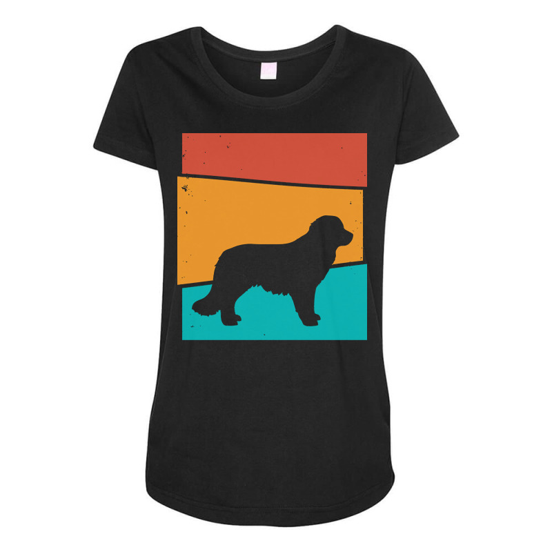 Dog T  Shirt Retro Dog Karakachan T  Shirt Maternity Scoop Neck T-shirt by elephantjellyfish | Artistshot