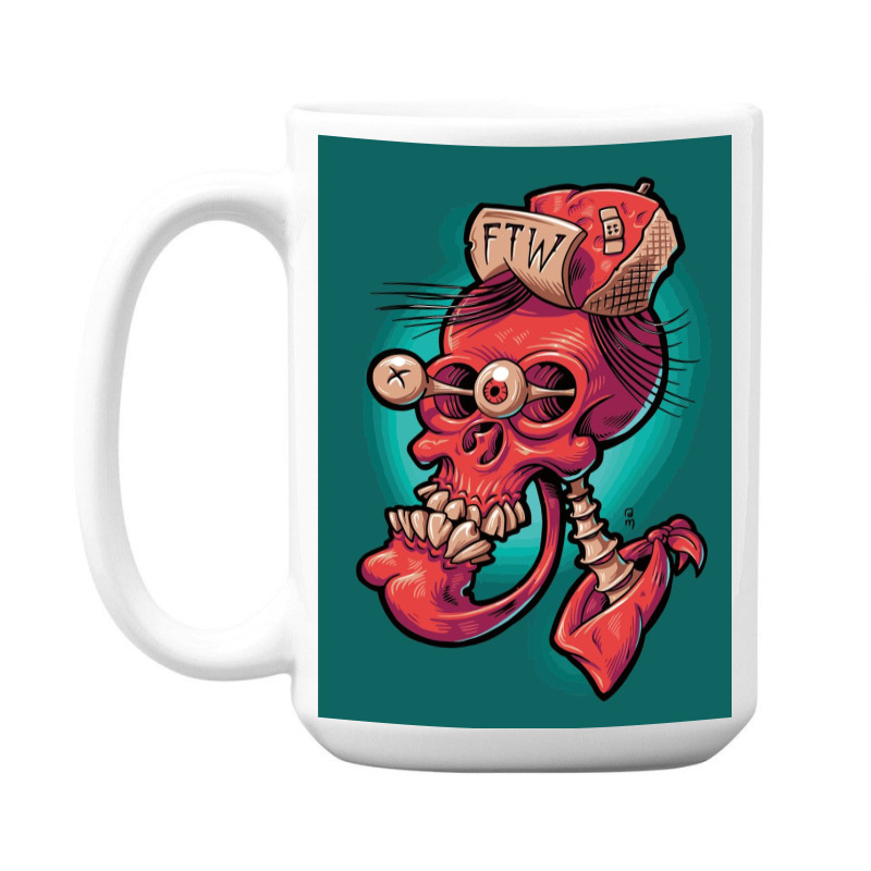 Skullhead 15 Oz Coffee Mug | Artistshot