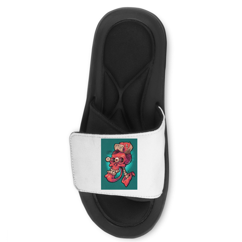 Skullhead Slide Sandal | Artistshot