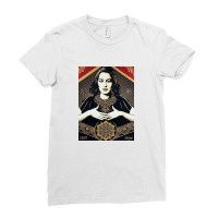 Peace Justice Ladies Fitted T-shirt | Artistshot