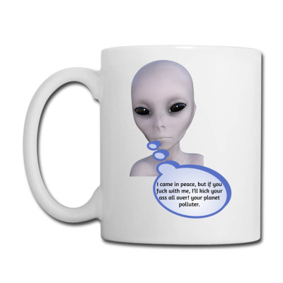 Funny Meme Mad Alien Cartoon Funny Character Meme T-shirt Coffee Mug Designed By Arnaldo Da Silva Tagarro