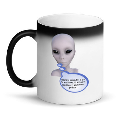 Funny Meme Mad Alien Cartoon Funny Character Meme T-shirt Magic Mug Designed By Arnaldo Da Silva Tagarro