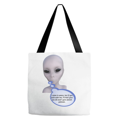 Funny Meme Mad Alien Cartoon Funny Character Meme T-shirt Tote Bags Designed By Arnaldo Da Silva Tagarro