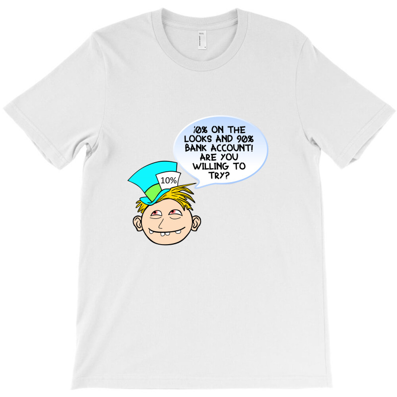 Funny Meme Looks And Money Cartoon Funny Character Meme T-shirt T-shirt | Artistshot