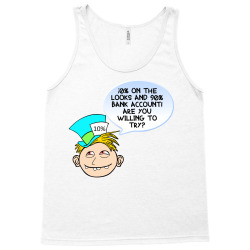Funny Meme Looks and Money Cartoon Funny Character Meme T-shirt Tank Top | Artistshot