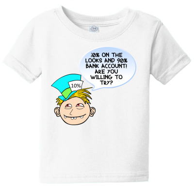 Funny Meme Looks And Money Cartoon Funny Character Meme T-shirt Baby Tee Designed By Arnaldo Da Silva Tagarro