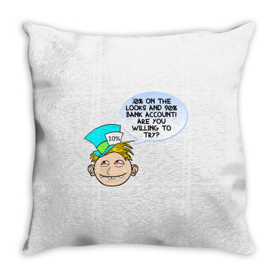 Funny Meme Looks And Money Cartoon Funny Character Meme T-shirt Throw Pillow Designed By Arnaldo Da Silva Tagarro