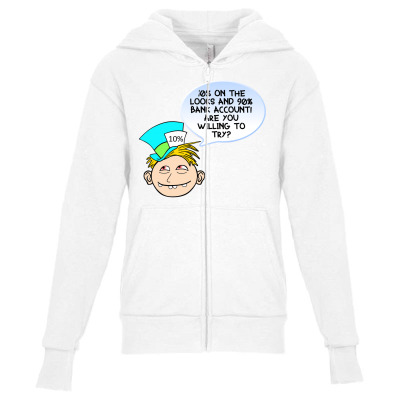 Funny Meme Looks And Money Cartoon Funny Character Meme T-shirt Youth Zipper Hoodie Designed By Arnaldo Da Silva Tagarro