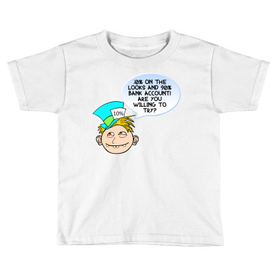 Funny Meme Looks And Money Cartoon Funny Character Meme T-shirt Toddler T-shirt Designed By Arnaldo Da Silva Tagarro