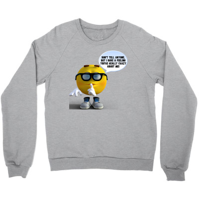 Funny Meme Don´t Tell Anyone Cartoon Funny Character Meme T-shirt Crewneck Sweatshirt Designed By Arnaldo Da Silva Tagarro