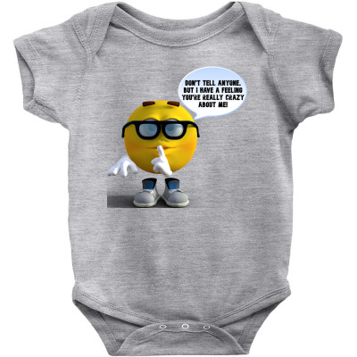 Funny Meme Don´t Tell Anyone Cartoon Funny Character Meme T-shirt Baby Bodysuit Designed By Arnaldo Da Silva Tagarro