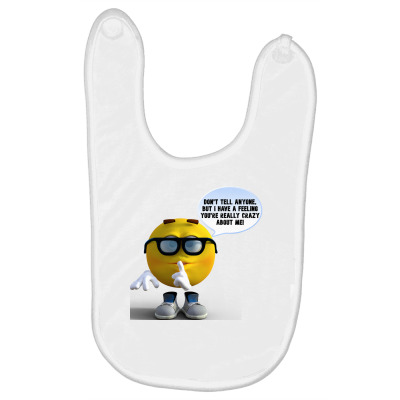 Funny Meme Don´t Tell Anyone Cartoon Funny Character Meme T-shirt Baby Bibs Designed By Arnaldo Da Silva Tagarro