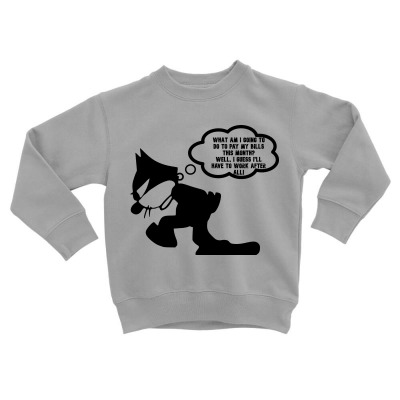 Funny Meme Cat Jolker Cartoon Funny Character Meme T-shirt Toddler Sweatshirt Designed By Arnaldo Da Silva Tagarro