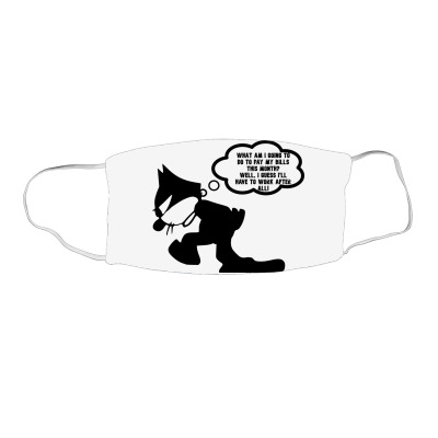 Funny Meme Cat Jolker Cartoon Funny Character Meme T-shirt Face Mask Rectangle Designed By Arnaldo Da Silva Tagarro