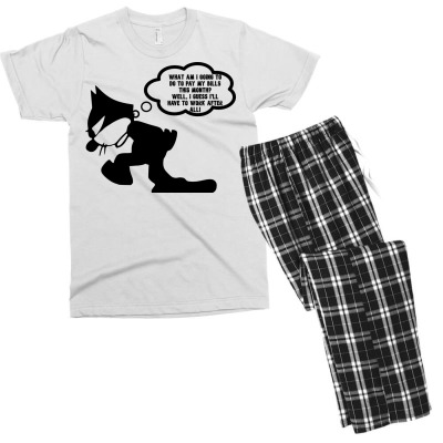 Funny Meme Cat Jolker Cartoon Funny Character Meme T-shirt Men's T-shirt Pajama Set Designed By Arnaldo Da Silva Tagarro