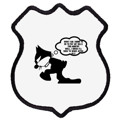Funny Meme Cat Jolker Cartoon Funny Character Meme T-shirt Shield Patch Designed By Arnaldo Da Silva Tagarro