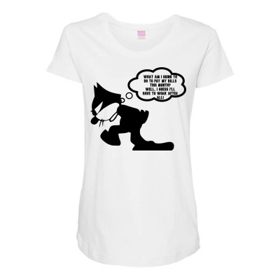 Funny Meme Cat Jolker Cartoon Funny Character Meme T-shirt Maternity Scoop Neck T-shirt Designed By Arnaldo Da Silva Tagarro
