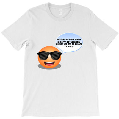 Funny Meme Weekend Off Cartoon Character Funny Meme T_shirt T-shirt Designed By Arnaldo Da Silva Tagarro