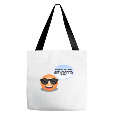Funny Meme Weekend Off Cartoon Character Funny Meme T_shirt Tote Bags Designed By Arnaldo Da Silva Tagarro