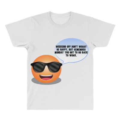 Funny Meme Weekend Off Cartoon Character Funny Meme T_shirt All Over Men's T-shirt Designed By Arnaldo Da Silva Tagarro