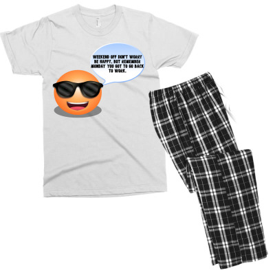 Funny Meme Weekend Off Cartoon Character Funny Meme T_shirt Men's T-shirt Pajama Set Designed By Arnaldo Da Silva Tagarro