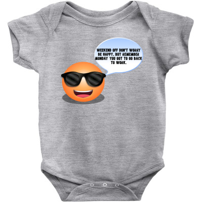 Funny Meme Weekend Off Cartoon Character Funny Meme T_shirt Baby Bodysuit Designed By Arnaldo Da Silva Tagarro