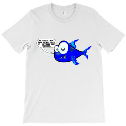 Funny Meme Drunk Fish Cartoon Funny Character Meme T-shirt T-Shirt | Artistshot