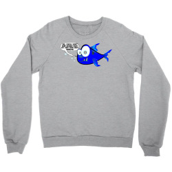 Funny Meme Drunk Fish Cartoon Funny Character Meme T-shirt Crewneck Sweatshirt | Artistshot