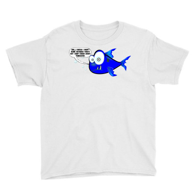 Funny Meme Drunk Fish Cartoon Funny Character Meme T-shirt Youth Tee Designed By Arnaldo Da Silva Tagarro