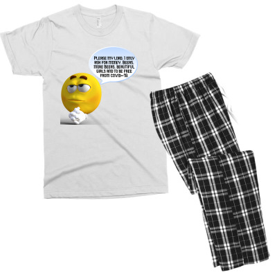 Funny Meme Cartoon Funny Character Meme T-shirt Men's T-shirt Pajama Set Designed By Arnaldo Da Silva Tagarro