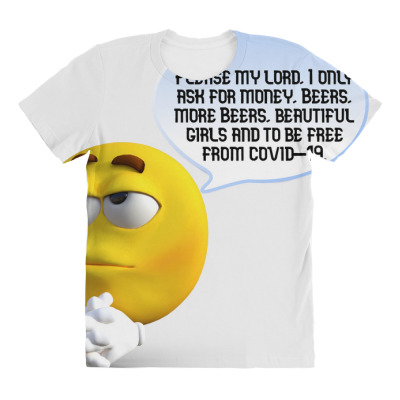 Funny Meme Cartoon Funny Character Meme T-shirt All Over Women's T-shirt Designed By Arnaldo Da Silva Tagarro