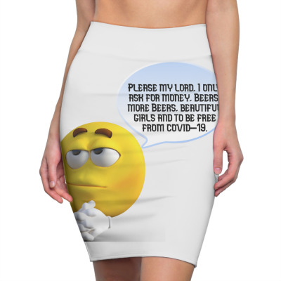 Funny Meme Cartoon Funny Character Meme T-shirt Pencil Skirts Designed By Arnaldo Da Silva Tagarro