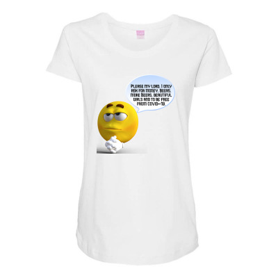 Funny Meme Cartoon Funny Character Meme T-shirt Maternity Scoop Neck T-shirt Designed By Arnaldo Da Silva Tagarro