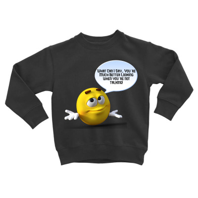 Funny Meme Cartoon Character Joke Meme T-shirt Toddler Sweatshirt Designed By Arnaldo Da Silva Tagarro