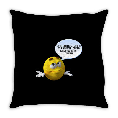 Funny Meme Cartoon Character Joke Meme T-shirt Throw Pillow Designed By Arnaldo Da Silva Tagarro